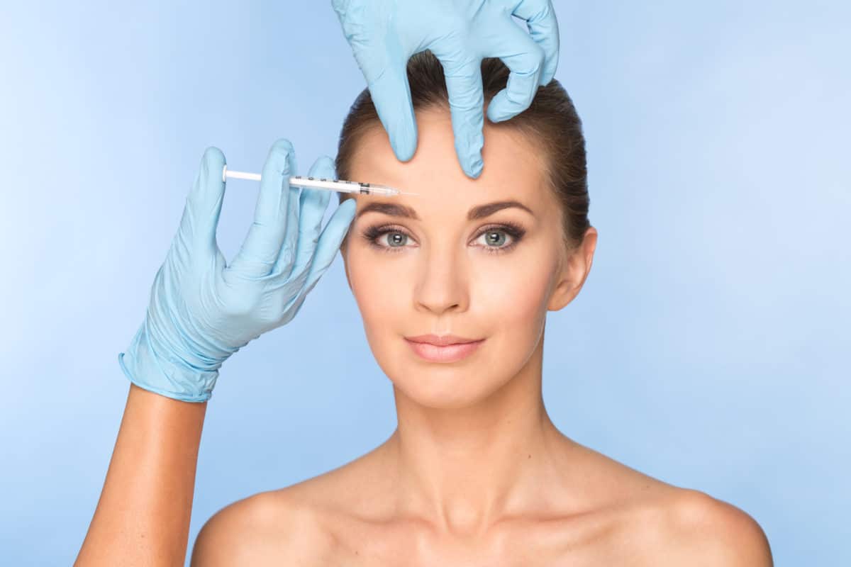 Women Face With Botox Conquist Odontologia